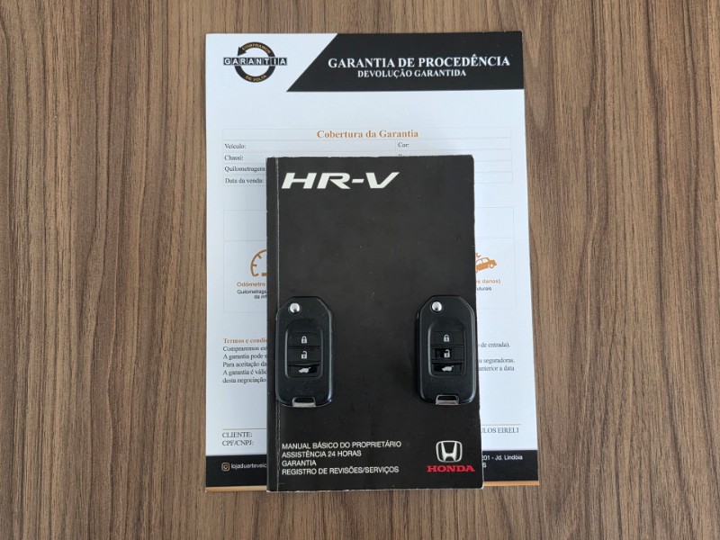 HONDA HR-V 1.8 16V FLEX EXL 4P AUTOMÁTICO 2020/2020 DUARTE VEÍCULOS PORTO ALEGRE / Carros no Vale