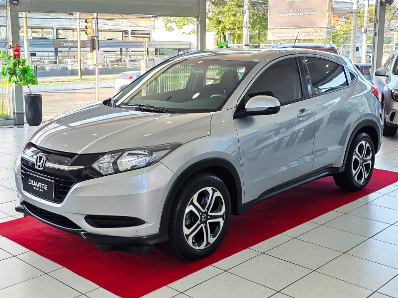 HONDA HR-V 1.8 16V FLEX LX 4P AUTOMÁTICO 2017/2018 DUARTE VEÍCULOS PORTO ALEGRE / Carros no Vale