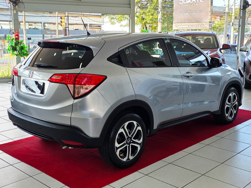 HONDA HR-V 1.8 16V FLEX LX 4P AUTOMÁTICO 2017/2018 DUARTE VEÍCULOS PORTO ALEGRE / Carros no Vale