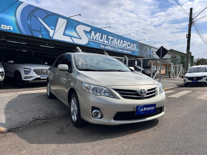 TOYOTA COROLLA GLI 1.8 16V FLEX 2012/2012 LS MULTIMARCAS VENÂNCIO AIRES / Carros no Vale
