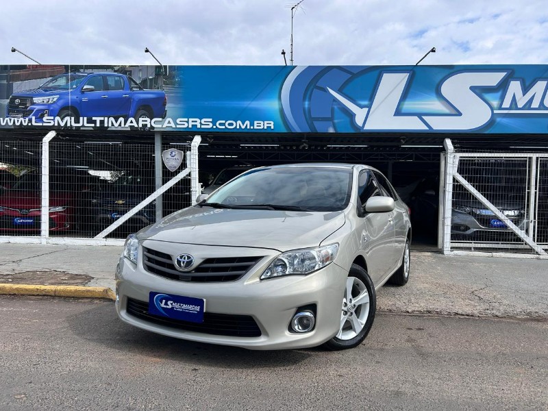 TOYOTA COROLLA GLI 1.8 16V FLEX 2012/2012 LS MULTIMARCAS VENÂNCIO AIRES / Carros no Vale