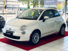 FIAT 500 1.4 CULT 8V FLEX 2P MANUAL 2012/2013 DUARTE VEÍCULOS PORTO ALEGRE / Carros no Vale