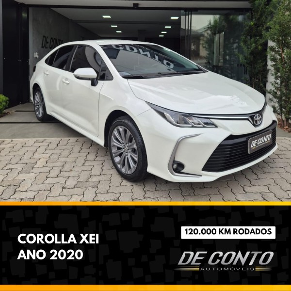 TOYOTA COROLLA 2.0 XEI /2020 DE CONTO AUTOMÓVEIS SARANDI / Carros no Vale