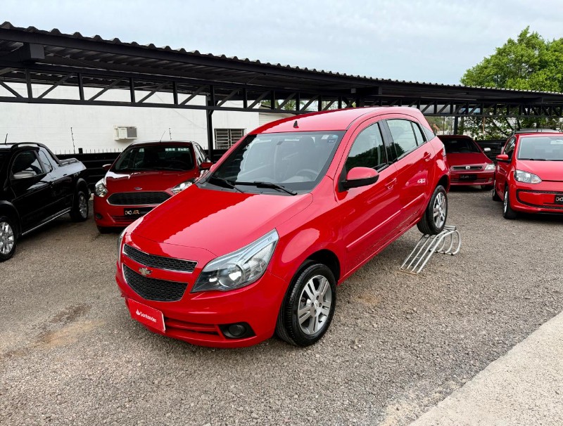 CHEVROLET AGILE LTZ 1.4 MPFI 8V FLEXPOWER 5P /2013 AR MULTIMARCAS VENÂNCIO AIRES / Carros no Vale