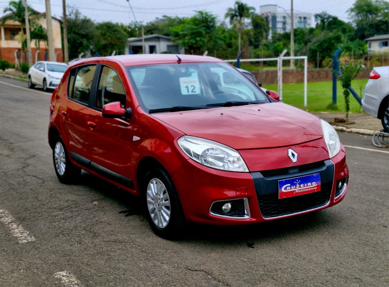 RENAULT SANDERO 1.6 PRIVILÉGE 16V FLEX 4P AUTOMÁTICO 2012/2012 CRUZEIRO MULTIMARCAS CRUZEIRO DO SUL / Carros no Vale