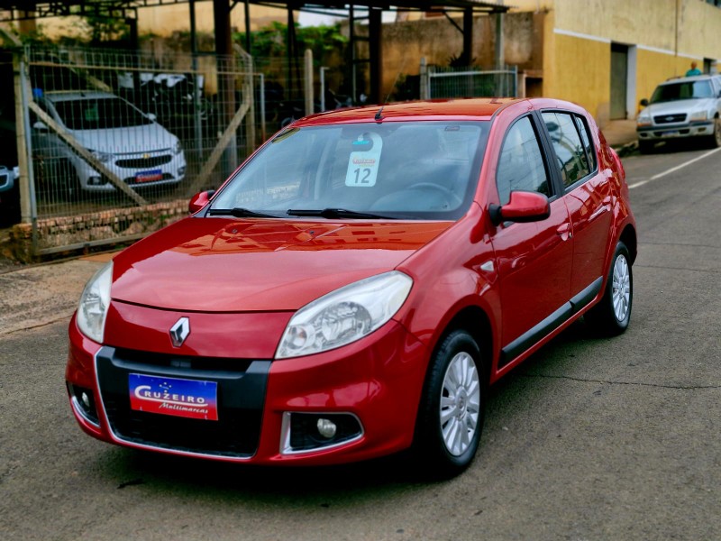 RENAULT SANDERO 1.6 PRIVILÉGE 16V FLEX 4P AUTOMÁTICO 2012/2012 CRUZEIRO MULTIMARCAS CRUZEIRO DO SUL / Carros no Vale