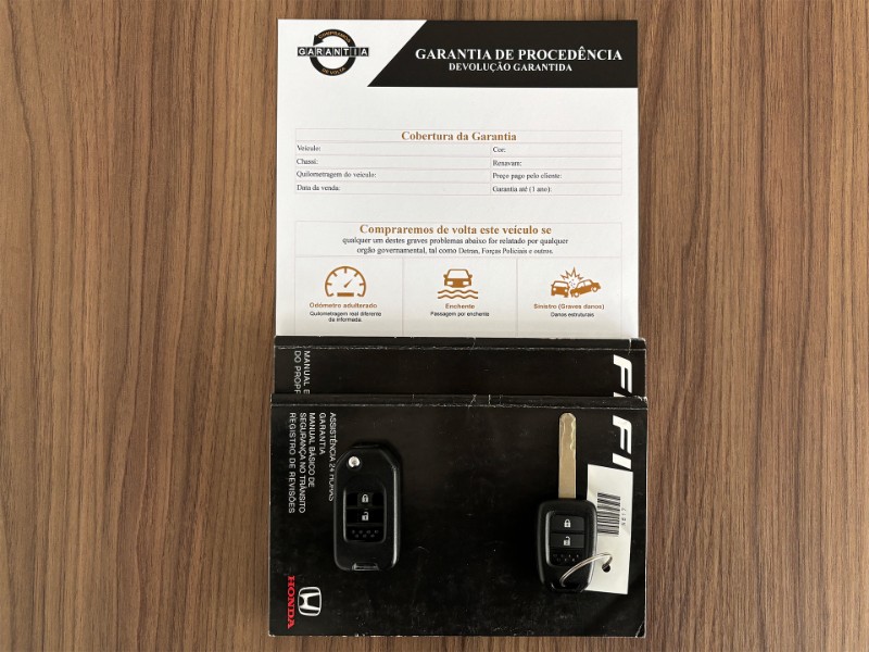 HONDA FIT EXL 1.5 FLEX/FLEXONE 16V 5P AUT 2017/2018 DUARTE VEÍCULOS PORTO ALEGRE / Carros no Vale