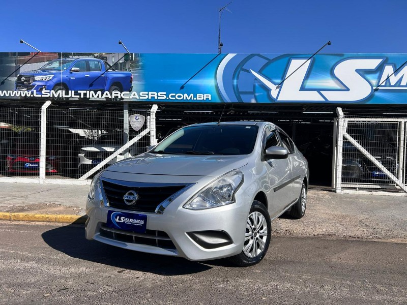 NISSAN VERSA 1.0 12V FLEXSTART 4P MEC. 2019/2019 LS MULTIMARCAS VENÂNCIO AIRES / Carros no Vale