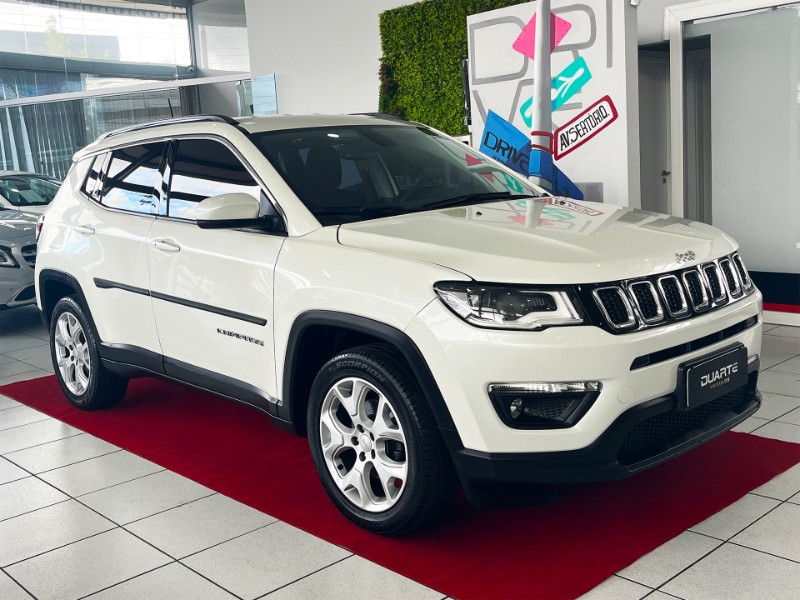 JEEP COMPASS LONGITUDE 2.0 FLEX 2021 2020/2021 DUARTE VEÍCULOS PORTO ALEGRE / Carros no Vale