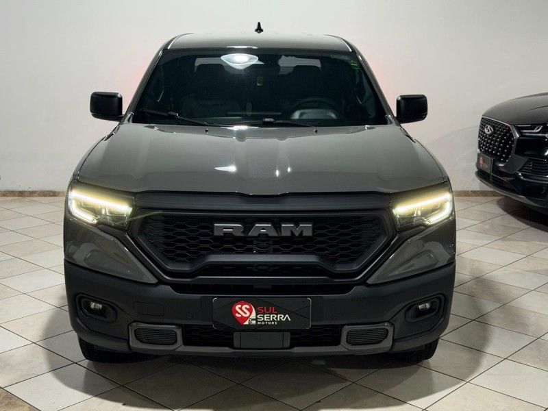 RAM RAMPAGE 2.0 REBEL 4X4 TURBO 2024/2024 SUL SERRA MOTORS CAXIAS DO SUL / Carros no Vale