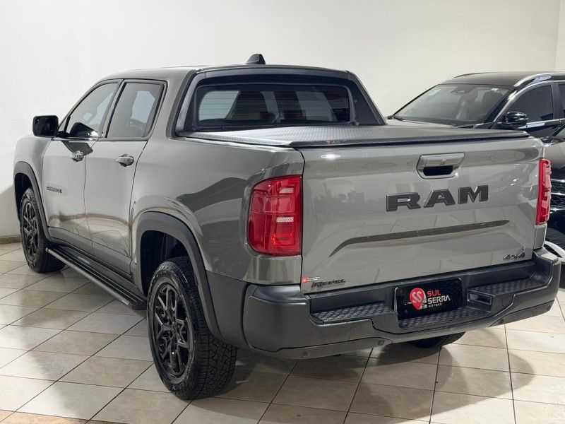 RAM RAMPAGE 2.0 REBEL 4X4 TURBO 2024/2024 SUL SERRA MOTORS CAXIAS DO SUL / Carros no Vale