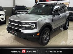 FORD BRONCO 2.0 SPORT WILDTRAK ECOBOOST 16V TURBO 2023/2023 GARCEZ VEÍCULOS BENTO GONÇALVES / Carros no Vale