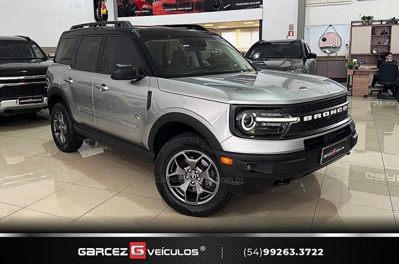 FORD BRONCO 2.0 SPORT WILDTRAK ECOBOOST 16V TURBO 2023/2023 GARCEZ VEÍCULOS BENTO GONÇALVES / Carros no Vale FORD BRONCO 2.0 SPORT WILDTRAK ECOBOOST 16V TURBO 2023/2023 GARCEZ VEÍCULOS BENTO GONÇALVES / Carros no Vale