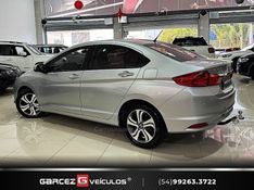 HONDA CITY 1.5 EXL 16V 2016/2016 GARCEZ VEÍCULOS BENTO GONÇALVES / Carros no Vale