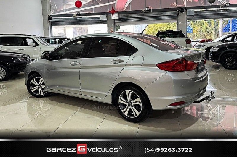 HONDA CITY 1.5 EXL 16V 2016/2016 GARCEZ VEÍCULOS BENTO GONÇALVES / Carros no Vale