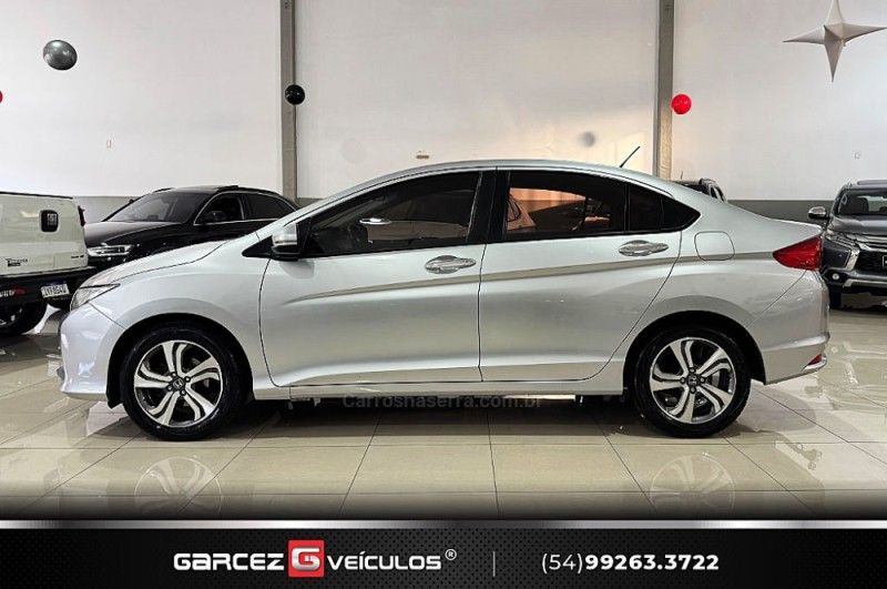 HONDA CITY 1.5 EXL 16V 2016/2016 GARCEZ VEÍCULOS BENTO GONÇALVES / Carros no Vale