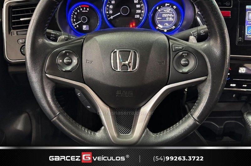 HONDA CITY 1.5 EXL 16V 2016/2016 GARCEZ VEÍCULOS BENTO GONÇALVES / Carros no Vale