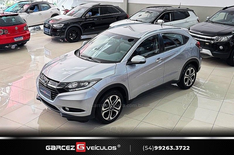 HONDA HR-V 1.8 16V TOURING 2018/2018 GARCEZ VEÍCULOS BENTO GONÇALVES / Carros no Vale