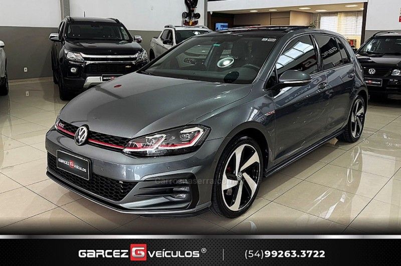 VOLKSWAGEN GOLF 2.0 TSI 350 GTI 16V 230CV TURBO AUTOMATIZADO 2019/2019 GARCEZ VEÍCULOS BENTO GONÇALVES / Carros no Vale VOLKSWAGEN GOLF 2.0 TSI 350 GTI 16V 230CV TURBO AUTOMATIZADO 2019/2019 GARCEZ VEÍCULOS BENTO GONÇALVES / Carros no Vale