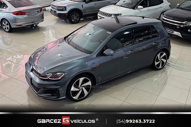 VOLKSWAGEN GOLF 2.0 TSI 350 GTI 16V 230CV TURBO AUTOMATIZADO 2019/2019 GARCEZ VEÍCULOS BENTO GONÇALVES / Carros no Vale VOLKSWAGEN GOLF 2.0 TSI 350 GTI 16V 230CV TURBO AUTOMATIZADO 2019/2019 GARCEZ VEÍCULOS BENTO GONÇALVES / Carros no Vale