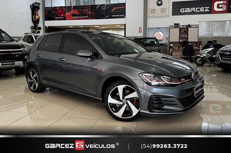 VOLKSWAGEN GOLF 2.0 TSI 350 GTI 16V 230CV TURBO AUTOMATIZADO 2019/2019 GARCEZ VEÍCULOS BENTO GONÇALVES / Carros no Vale VOLKSWAGEN GOLF 2.0 TSI 350 GTI 16V 230CV TURBO AUTOMATIZADO 2019/2019 GARCEZ VEÍCULOS BENTO GONÇALVES / Carros no Vale