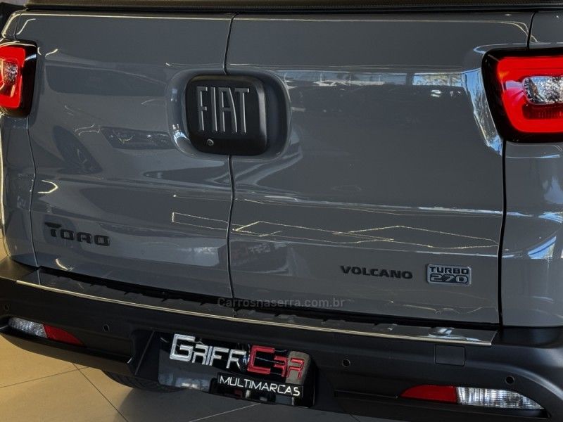 FIAT TORO 1.3 VOLCANO T270 4X2 16V 2023/2023 GRIFFCAR MULTIMARCAS DOIS IRMÃOS / Carros no Vale FIAT TORO 1.3 VOLCANO T270 4X2 16V 2023/2023 GRIFFCAR MULTIMARCAS DOIS IRMÃOS / Carros no Vale