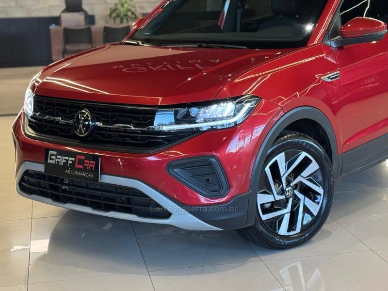 VOLKSWAGEN T-CROSS 1.0 TSI 200 12V 2024/2025 GRIFFCAR MULTIMARCAS DOIS IRMÃOS / Carros no Vale