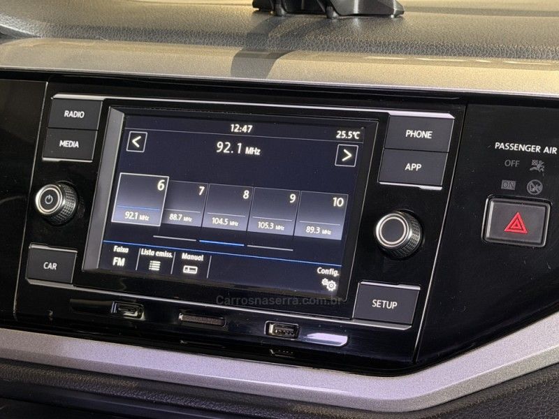 VOLKSWAGEN VIRTUS 1.0 200 TSI HIGHLINE 2018/2019 GRIFFCAR MULTIMARCAS DOIS IRMÃOS / Carros no Vale