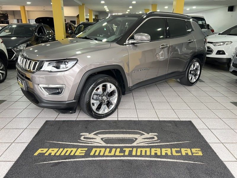 JEEP COMPASS 2.0 16V LIMITED 2017/2017 PRIME MULTIMARCAS CAXIAS DO SUL / Carros no Vale JEEP COMPASS 2.0 16V LIMITED 2017/2017 PRIME MULTIMARCAS CAXIAS DO SUL / Carros no Vale