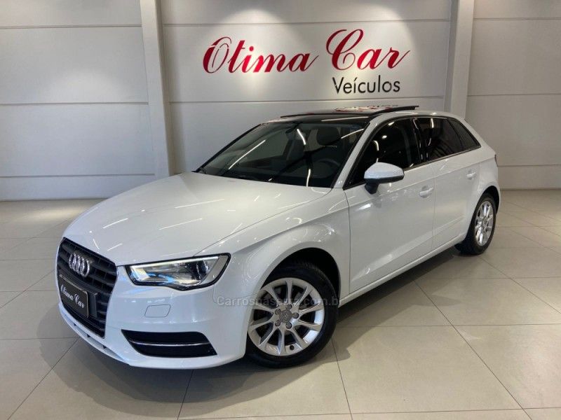 AUDI A3 1.4 TFSI SPORTBACK 16V S-TRONIC 2015/2015 ÓTIMA CAR FLORES DA CUNHA / Carros no Vale