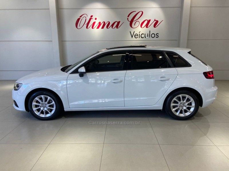 AUDI A3 1.4 TFSI SPORTBACK 16V S-TRONIC 2015/2015 ÓTIMA CAR FLORES DA CUNHA / Carros no Vale