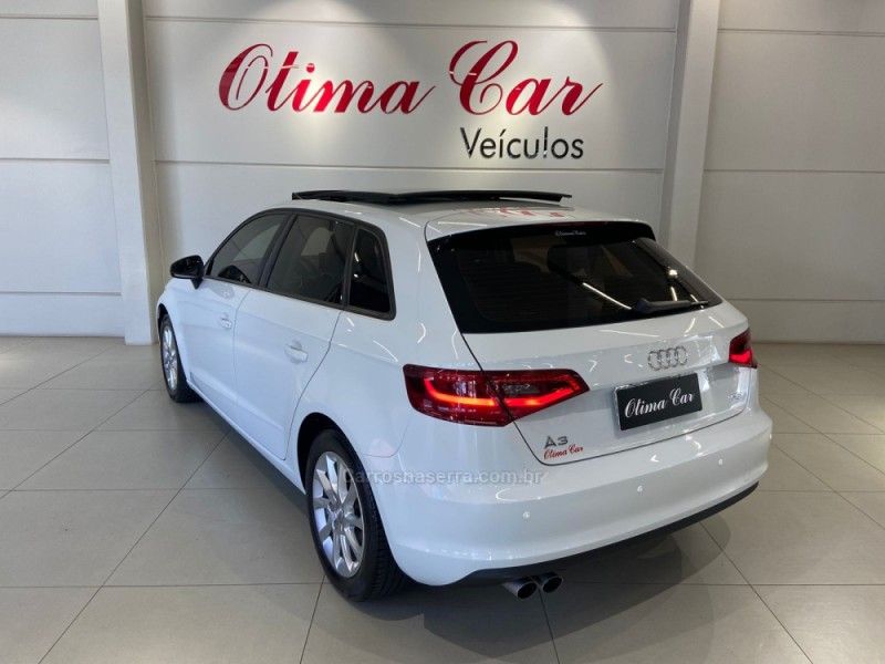 AUDI A3 1.4 TFSI SPORTBACK 16V S-TRONIC 2015/2015 ÓTIMA CAR FLORES DA CUNHA / Carros no Vale