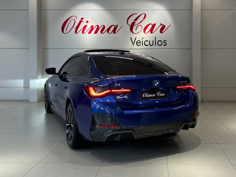 BMW I4 E-DRIVEP 35 M SPORT ELÉTRICO 2023/2023 ÓTIMA CAR FLORES DA CUNHA / Carros no Vale BMW I4 E-DRIVEP 35 M SPORT ELÉTRICO 2023/2023 ÓTIMA CAR FLORES DA CUNHA / Carros no Vale