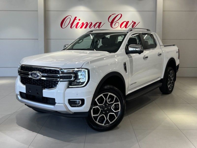 FORD RANGER 3.0 V6 LIMITED PLUS CD TURBO 4X4 2026/2026 ÓTIMA CAR FLORES DA CUNHA / Carros no Vale