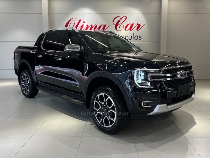 FORD RANGER 3.0 V6 LIMITED PLUS CD TURBO 4X4 2026/2026 ÓTIMA CAR FLORES DA CUNHA / Carros no Vale