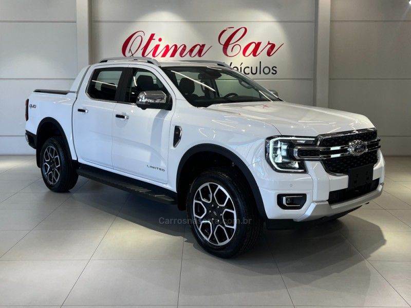 FORD RANGER 3.0 V6 LIMITED PLUS CD TURBO 4X4 2026/2026 ÓTIMA CAR FLORES DA CUNHA / Carros no Vale
