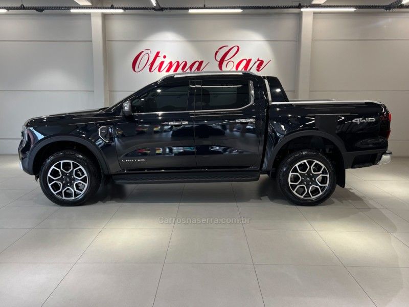 FORD RANGER 3.0 V6 LIMITED PLUS CD TURBO 4X4 2026/2026 ÓTIMA CAR FLORES DA CUNHA / Carros no Vale