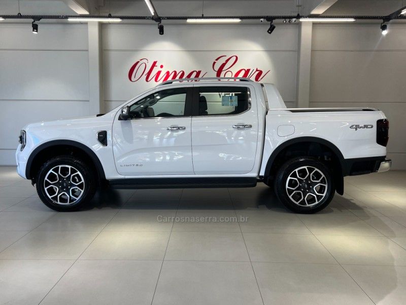 FORD RANGER 3.0 V6 LIMITED PLUS CD TURBO 4X4 2026/2026 ÓTIMA CAR FLORES DA CUNHA / Carros no Vale