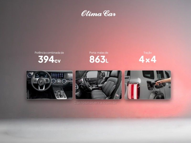 GWM TANK 300 2.0 PHEV 16V HÍBRIDO 2026/2027 ÓTIMA CAR FLORES DA CUNHA / Carros no Vale