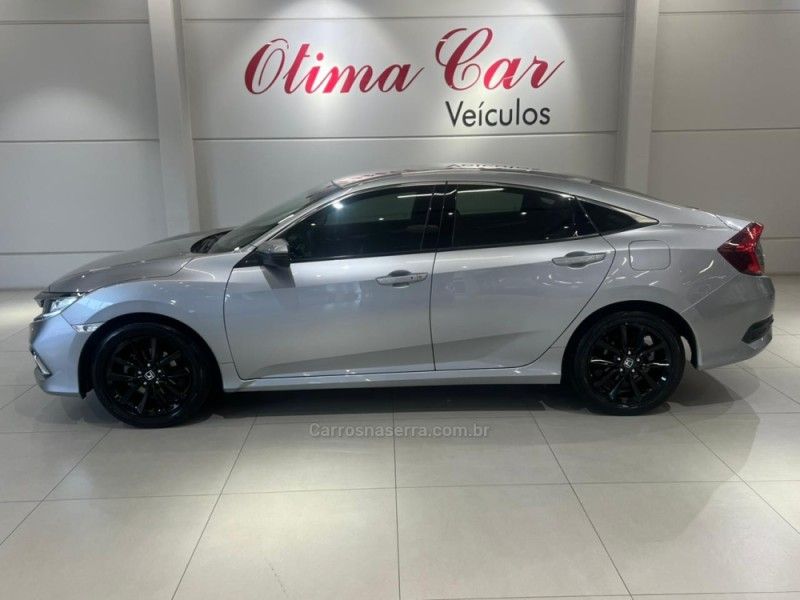 HONDA CIVIC 2.0 16V FLEXONE EXL CVT 2020/2020 ÓTIMA CAR FLORES DA CUNHA / Carros no Vale