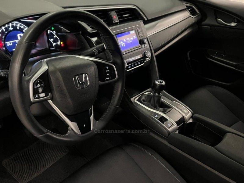 HONDA CIVIC 2.0 16V FLEXONE SPORT 2016/2017 ÓTIMA CAR FLORES DA CUNHA / Carros no Vale
