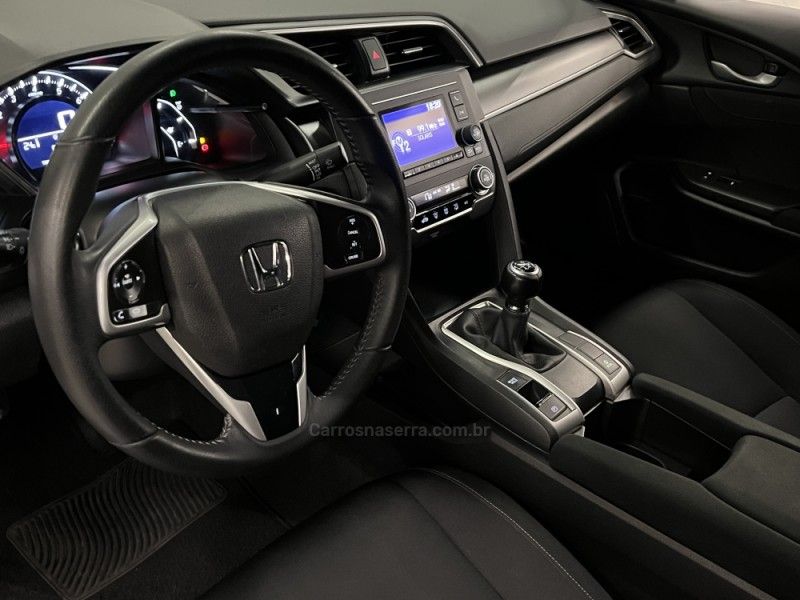 HONDA CIVIC 2.0 16V FLEXONE SPORT 2016/2017 ÓTIMA CAR FLORES DA CUNHA / Carros no Vale