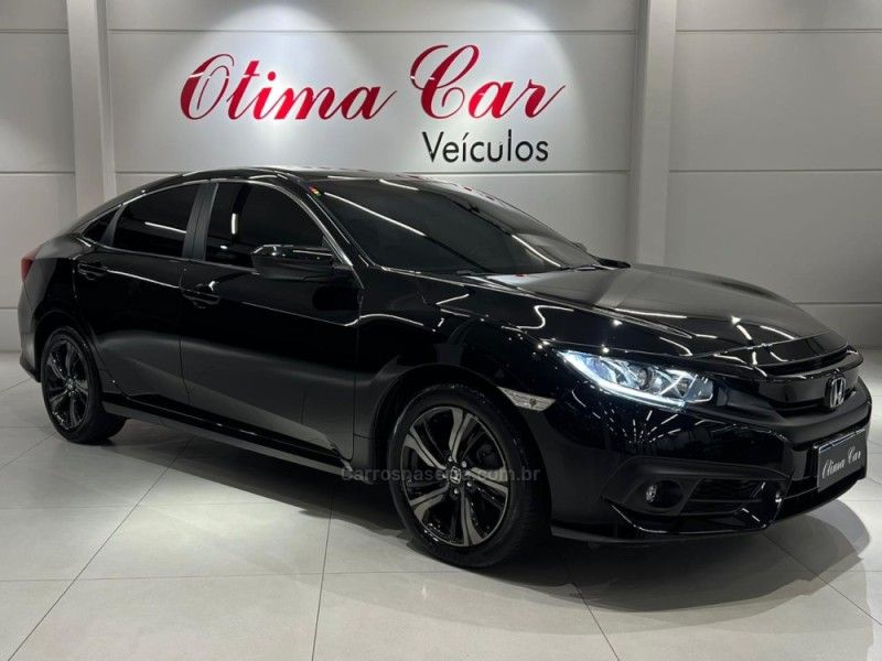 HONDA CIVIC 2.0 16V FLEXONE SPORT 2016/2017 ÓTIMA CAR FLORES DA CUNHA / Carros no Vale