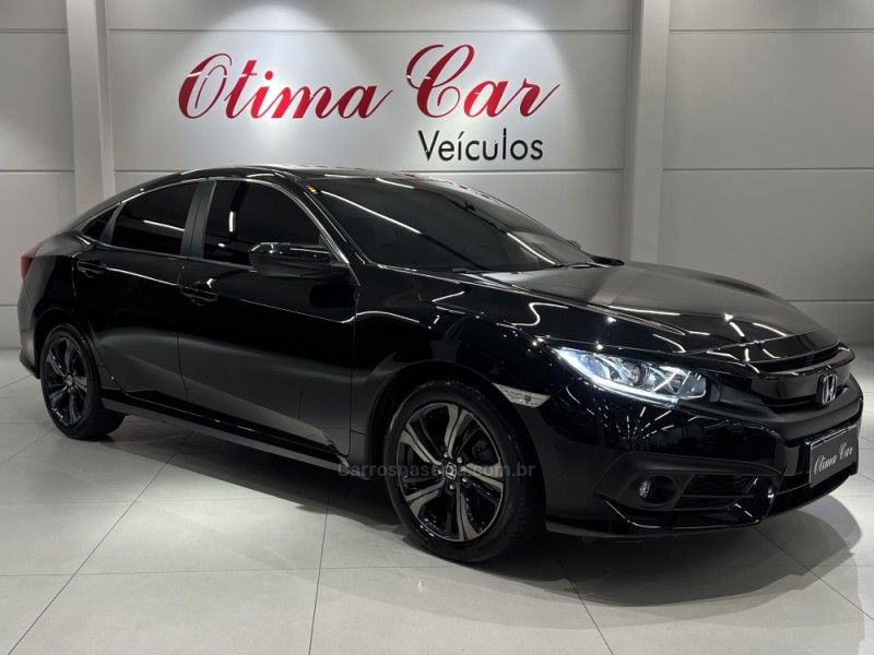 HONDA CIVIC 2.0 16V FLEXONE SPORT 2016/2017 ÓTIMA CAR FLORES DA CUNHA / Carros no Vale