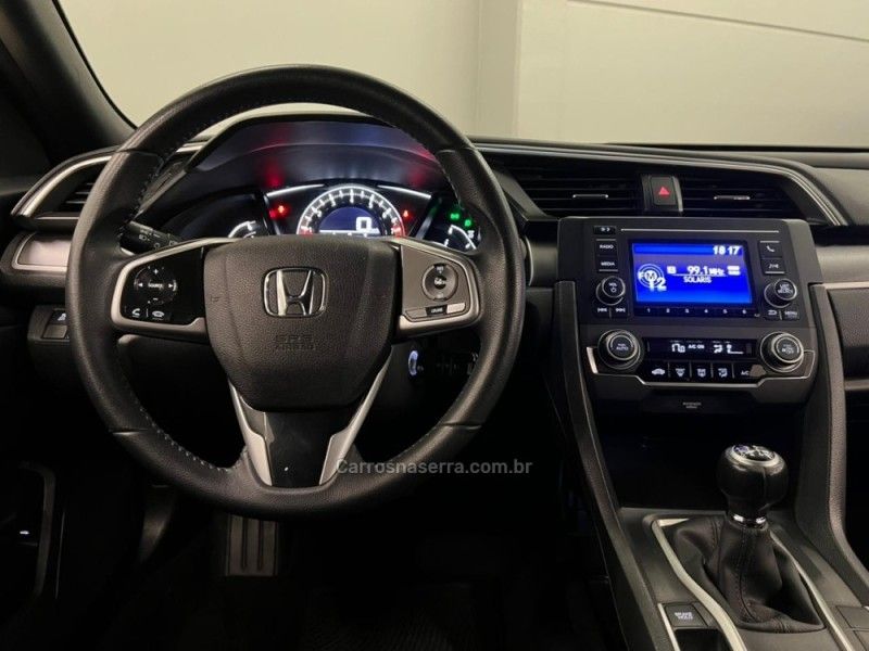 HONDA CIVIC 2.0 16V FLEXONE SPORT 2016/2017 ÓTIMA CAR FLORES DA CUNHA / Carros no Vale