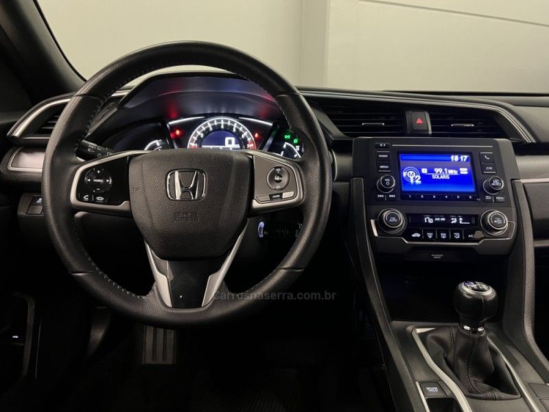 HONDA CIVIC 2.0 16V FLEXONE SPORT 2016/2017 ÓTIMA CAR FLORES DA CUNHA / Carros no Vale