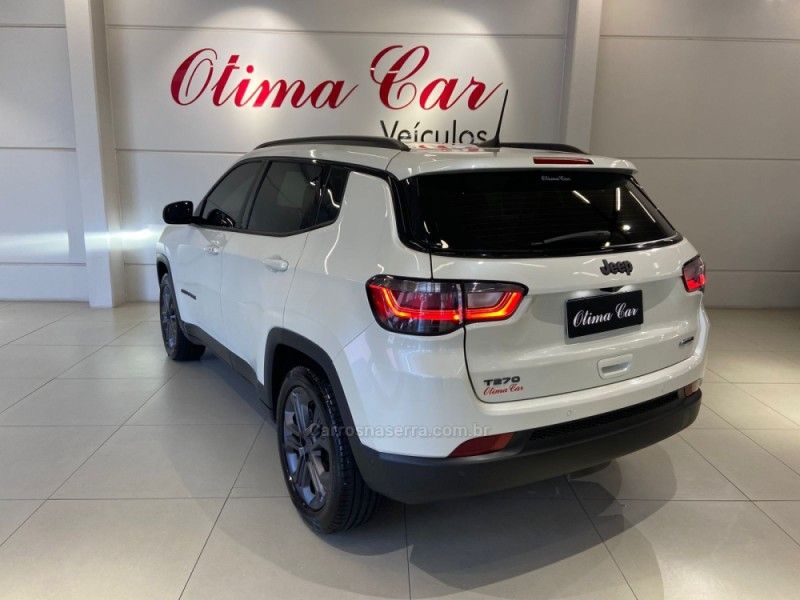 JEEP COMPASS 1.3 LONGITUDE T270 16V TURBO 4X2 2024/2024 ÓTIMA CAR FLORES DA CUNHA / Carros no Vale