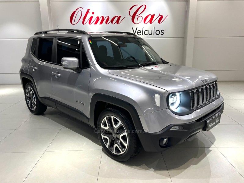 JEEP RENEGADE 1.8 16V LONGITUDE 2020/2021 ÓTIMA CAR FLORES DA CUNHA / Carros no Vale
