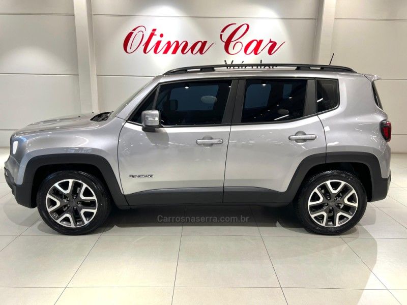 JEEP RENEGADE 1.8 16V LONGITUDE 2020/2021 ÓTIMA CAR FLORES DA CUNHA / Carros no Vale
