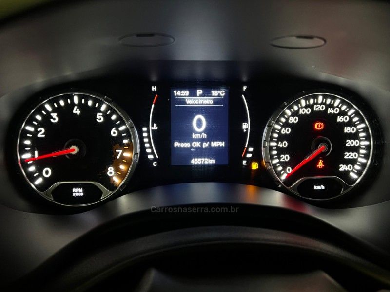 JEEP RENEGADE 1.8 16V LONGITUDE 2020/2021 ÓTIMA CAR FLORES DA CUNHA / Carros no Vale